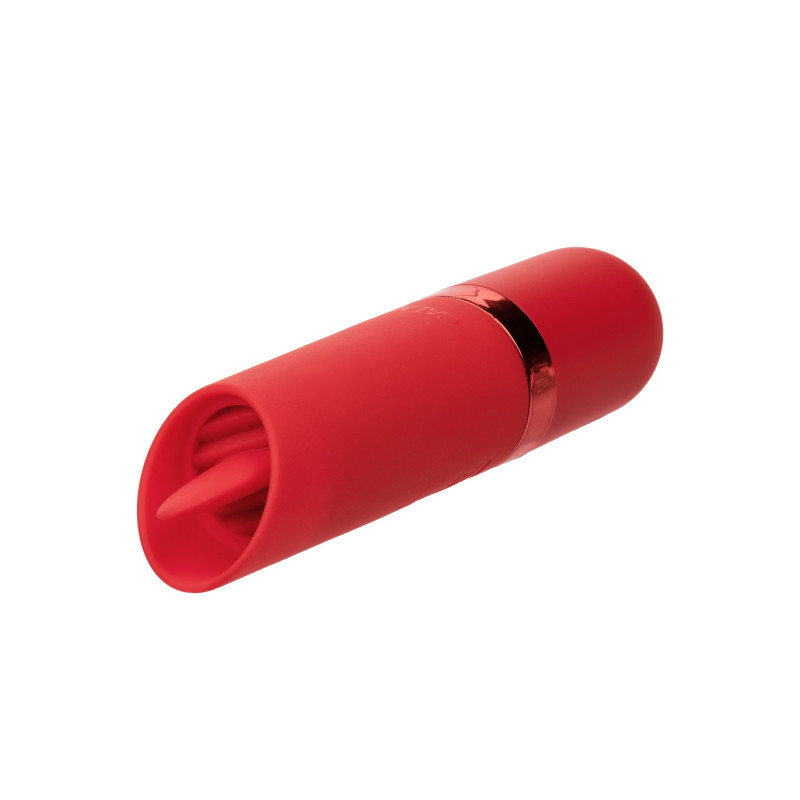 Calexotics Stimulateur de clitoris avec langue Kyst Flicker Rouge